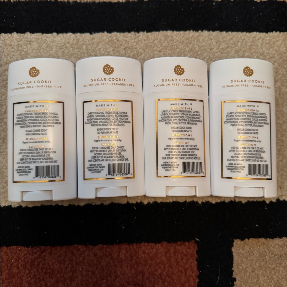 4 Native Limited Edition Sugar Cookie Deodorant 2.65 oz - Picture 2 of 6